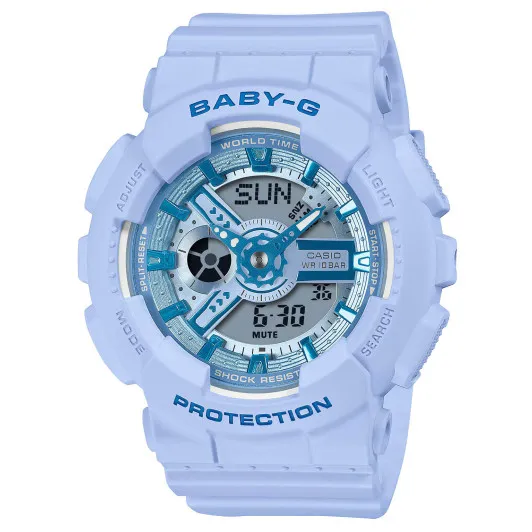 Casio® Analogue-digital 'Baby-g' Women's Watch BA-110YK-2AER