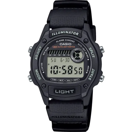 Casio® Digital 'Casio Collection' Hommes Montre W-220H-1A2VEF