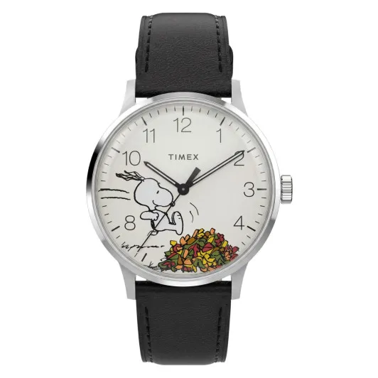 Timex Analogique &#039;Peanuts Waterbury Classic&#039; Hommes Montre TW2Y85600
