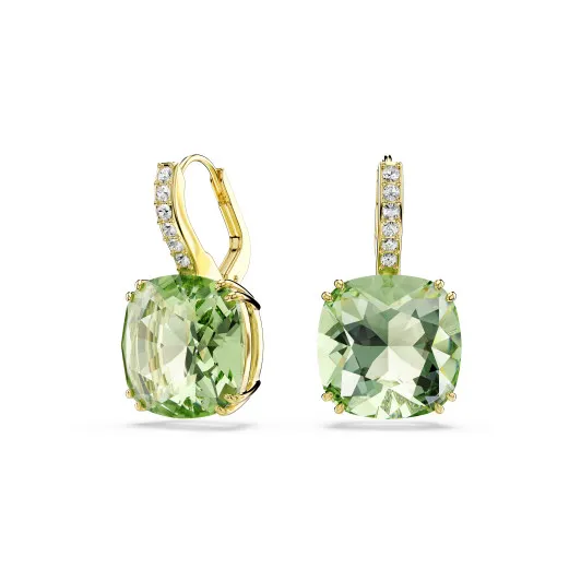 Swarovski 'Millenia' Women's Gold Plated Metal Drop Earrings - Gold 5764822