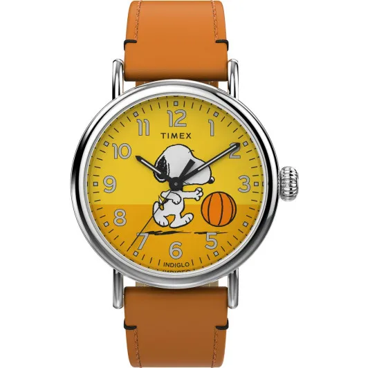 Timex® Analogue 'Standard X Peanuts Basketball' Men's Watch TW2W51900