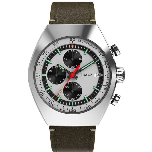 Timex® Chronograph 'Legacy Tonneau Chrono' Men's Watch TW2W50100
