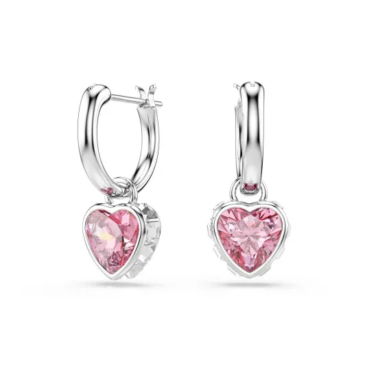 Swarovski 'Chroma' Women's Base Metal Drop Earrings - Silver 5757814