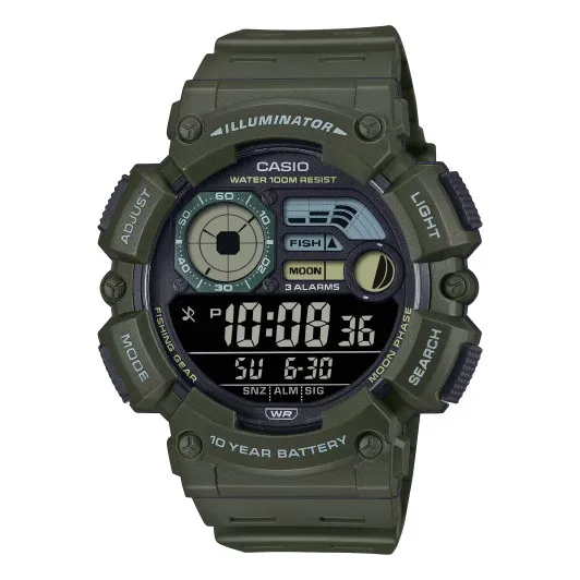Casio® Digital 'Casio Collection' Men's Watch WS-1500H-3BVEF
