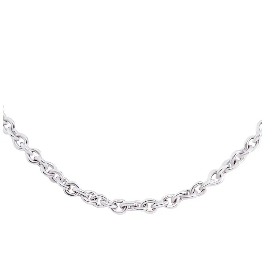 Orphelia® Dames Witgoud 18K Collier - Zilverkleurig KD-2001/2