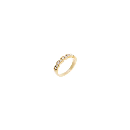 Orphelia® Women's Yellow gold 18C Ring - Gold RD-111055/DJ/10