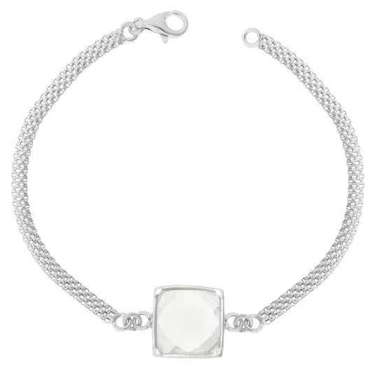 Orphelia® Damen Sterling Silber Armbänd - Silber ZA-7101