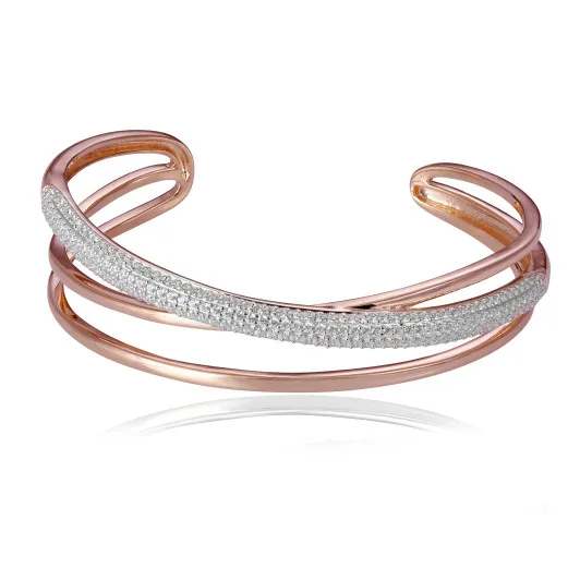 Orphelia® Damen Sterling Silber Armbänd - Rosé ZA-7408