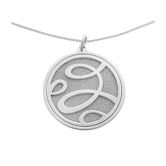 Orphelia® 'Serena' Damen Sterling Silber Halskette mit Anhänger - Silber ZH-7096