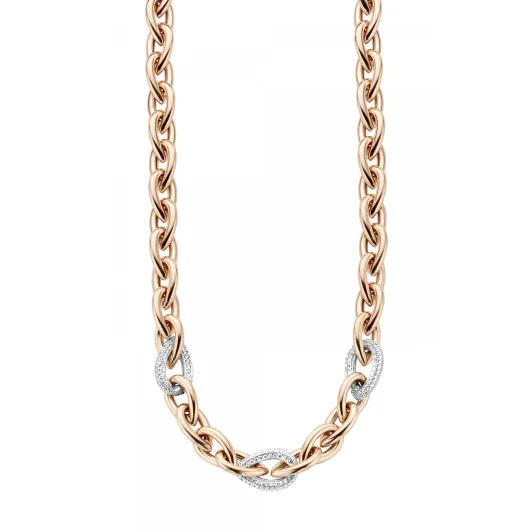 Orphelia® Damen Sterling Silber Halsband - Rosé ZK-7161