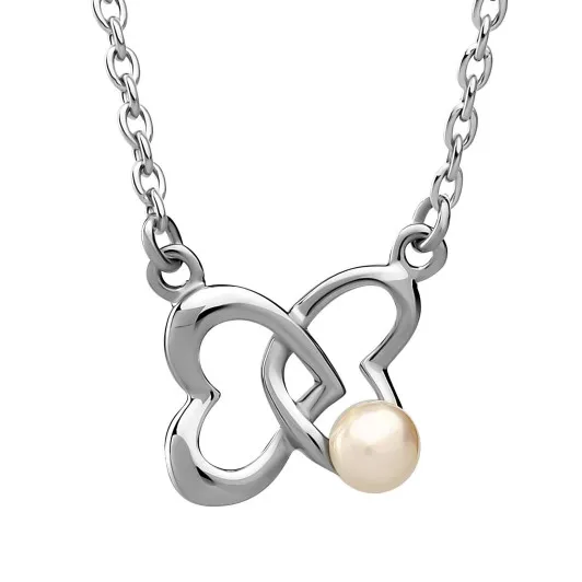 Orphelia® 'Lili' Damen Sterling Silber Halskette mit Anhänger - Silber ZK-7513