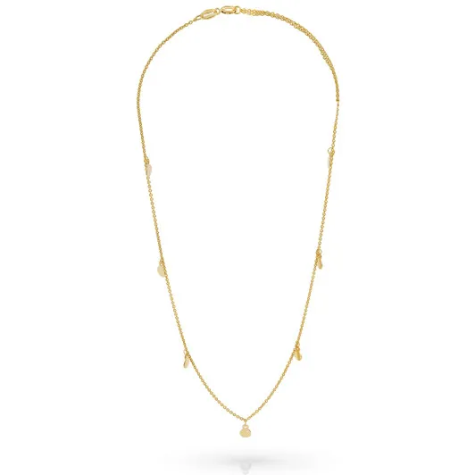 Orphelia® 'Heritage' Damen Sterling Silber Halsband - Gold ZK-7559/G