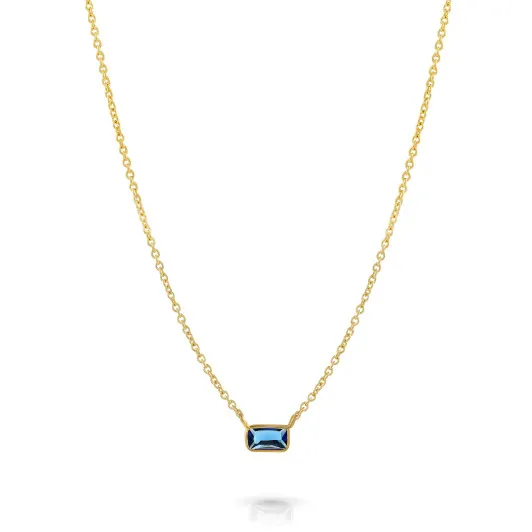 Orphelia® 'Ultimate' Damen Sterling Silber Halsband - Gold ZK-7567/G