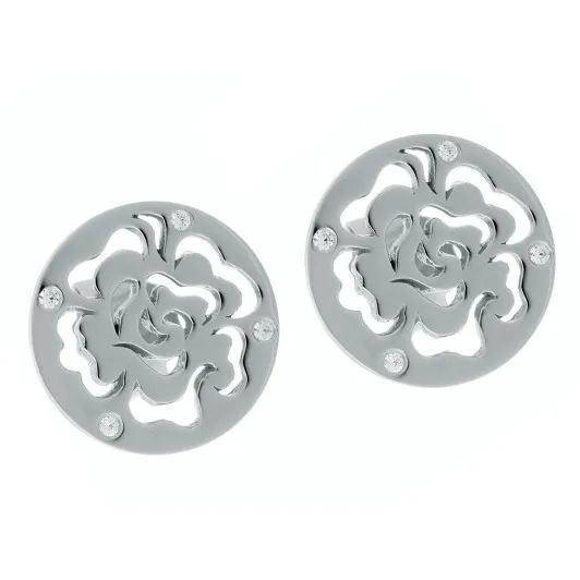 Orphelia® 'Fiore' Damen Sterling Silber Ohrstecker - Silber ZO-7079