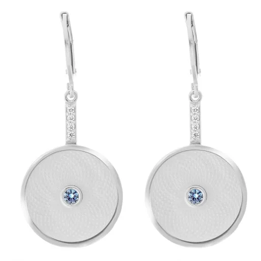 Orphelia® 'Genoa' Damen Sterling Silber Ohrhänger - Silber ZO-7291