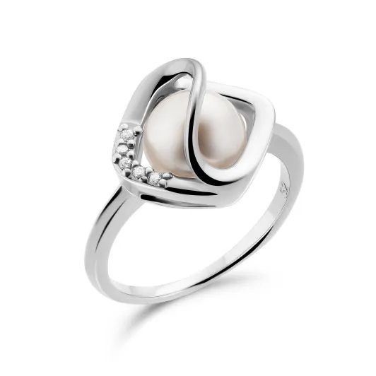 Orphelia® Damen Sterling Silber Ring - Silber ZR-7471