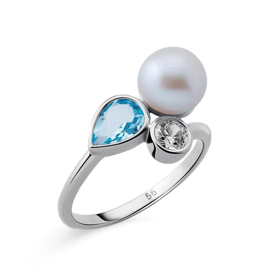 Orphelia® Damen Sterling Silber Ring - Silber ZR-7498