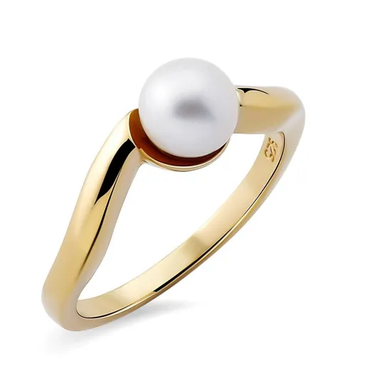 Orphelia® Damen Sterling Silber Ring - Gold ZR-7507/G