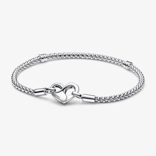 Pandora® Pandora Moments &#039;Moments&#039; Women&#039;s Sterling Silver Bracelet - Silver 592453C00