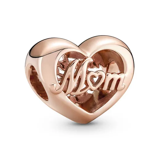 Pandora® 'Family & Friends' Damen Verchromtem Metall Charm - Rosé 781451C00