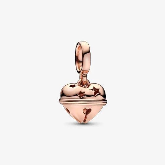 Pandora® 'Festive' Damen Verchromtem Metall Charm - Rosé 782376C00