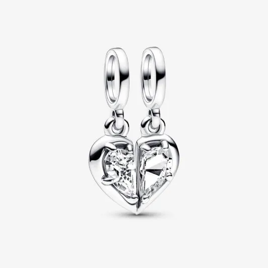 Pandora® 'Family & Friends' Damen Sterling Silber Charm - Silber 792643C01
