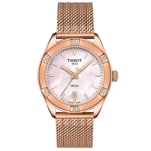 Tissot® Analogue 'Pr 100 Sport Chic' Women's Watch T1019103315100