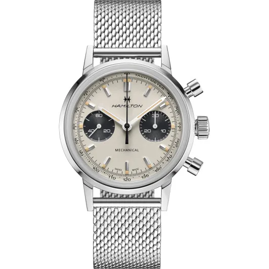 Hamilton® Chronograph 'American Classic Intra-matic Chronograph H' Men's Watch H38429110