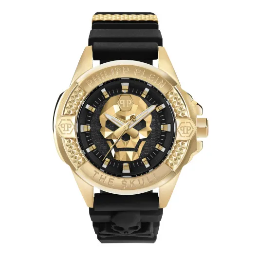 Philipp Plein® Analog 'The $kull' Herren Uhr PWAAA0221