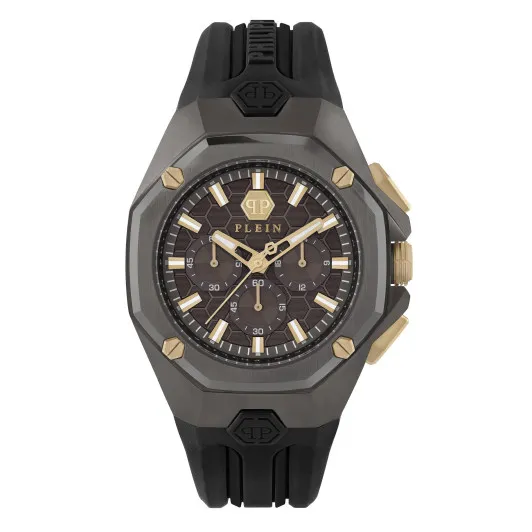 Philipp Plein® Chronograph 'Octagon' Herren Uhr PWTBA0323