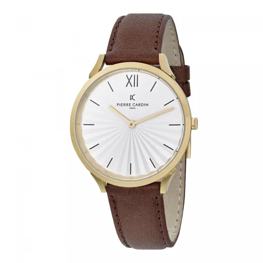 Pierre Cardin® Analog 'Pigalle Plissée' Unisex Uhr CPI.2004