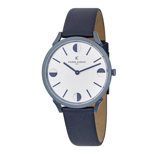 Pierre Cardin® Analog 'Pigalle Half Moon' Unisex Uhr CPI.2009