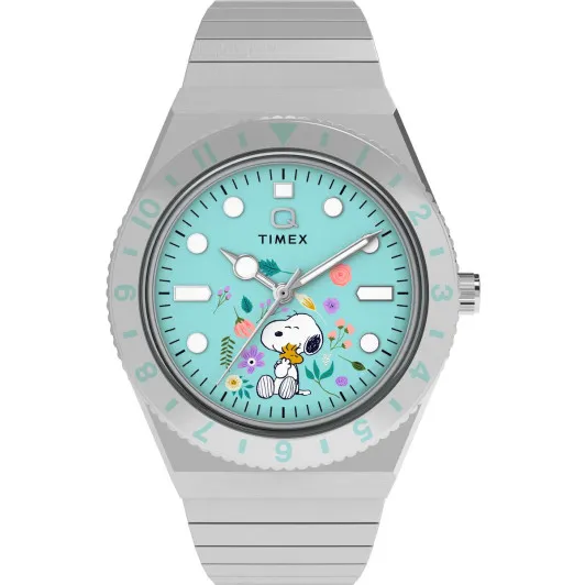Timex® Analogique &#039;Peanuts Q Timex&#039; Femmes Montre TW2Y52700