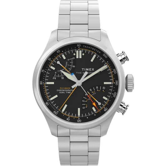 Timex Multi Dial 'Waterbury Ace Fly-back' Men's Watch TW2Y70200