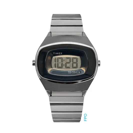 Timex® Digitaal 'Q reissue' Heren Horloge TW2Y06100