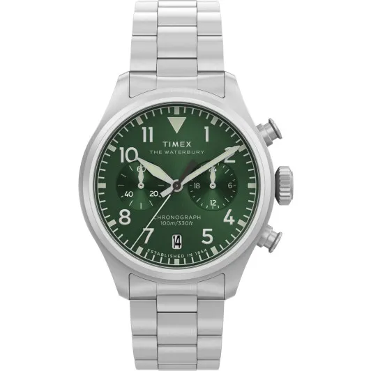 Timex® Chronograph 'Waterbury Ace' Men's Watch TW2Y19100