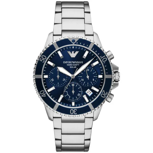 Emporio Armani® Chronograph 'World Explorer' Men's Watch AR11681