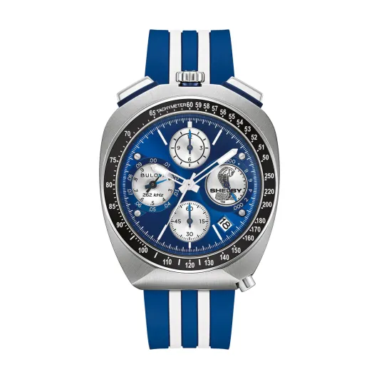 Bulova® Chronograph 'Shelby Racer Limited Edition' Men's Watch 98B452