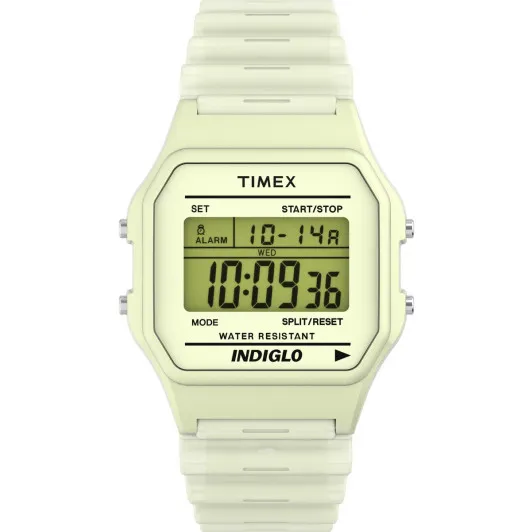 Timex® Digital 'T80 Glow In The Dark' Unisex's Watch TW2Y02600