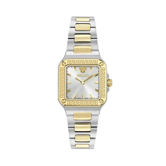 Versace® Analog &#039;Greca Edge&#039; Damen Uhr VE5G00226