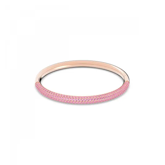 Swarovski® 'Stone' Dames Verguld Metaal Armband (sieraad) - Rosékleurig 5642916