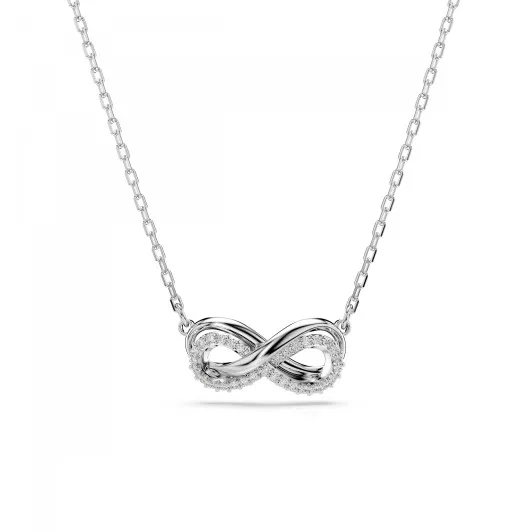Swarovski® 'Hyperbola' Women's Base Metal Necklace - Silver 5687265