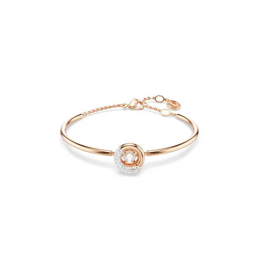 Swarovski® 'Dextera' Damen Verchromtem Metall Armbänd - Rosé 5692259