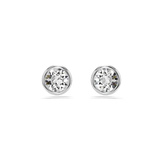 Swarovski® 'Imber' Women's Base Metal Stud Earrings - Silver 5696073