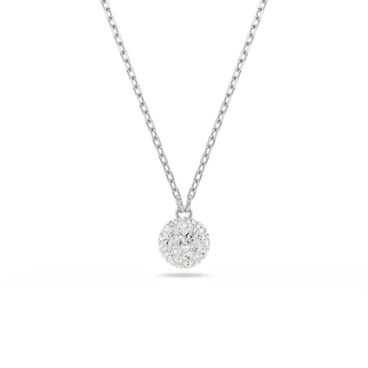 Swarovski® 'Dextera' Women's Base Metal Necklace - Silver 5693206