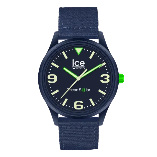 Ice Watch® Analogue 'Ice Ocean - Dark Blue' Unisex's Watch (Medium) 019648