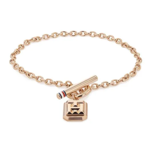 Tommy Hilfiger® Damen Edelstahl Armbänd - Roségold 2780437