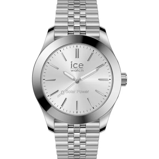 Ice Watch® Analogue 'Ice Steel - Silver' Men's Watch (Medium) 023797