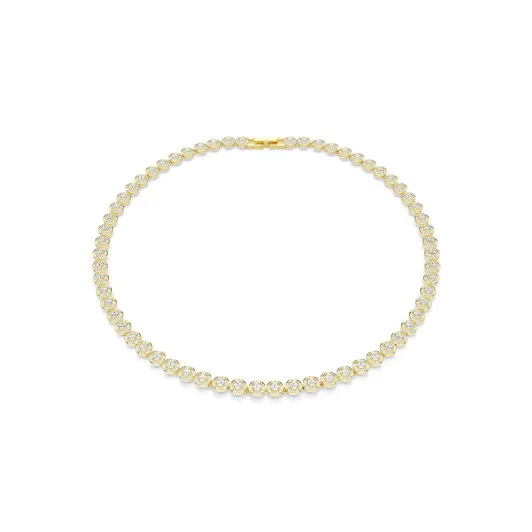 Swarovski® &#039;Una Angelic&#039; Women&#039;s Gold Plated Metal Necklace - Gold 5751560