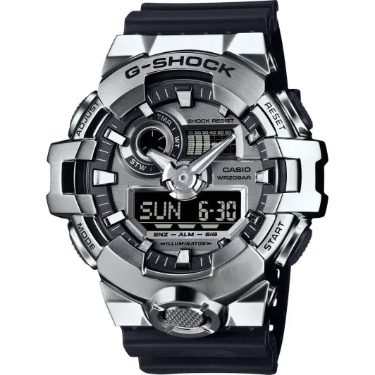 Casio® Analogue-digital 'G-shock Steel' Men's Watch GM-700-1AER